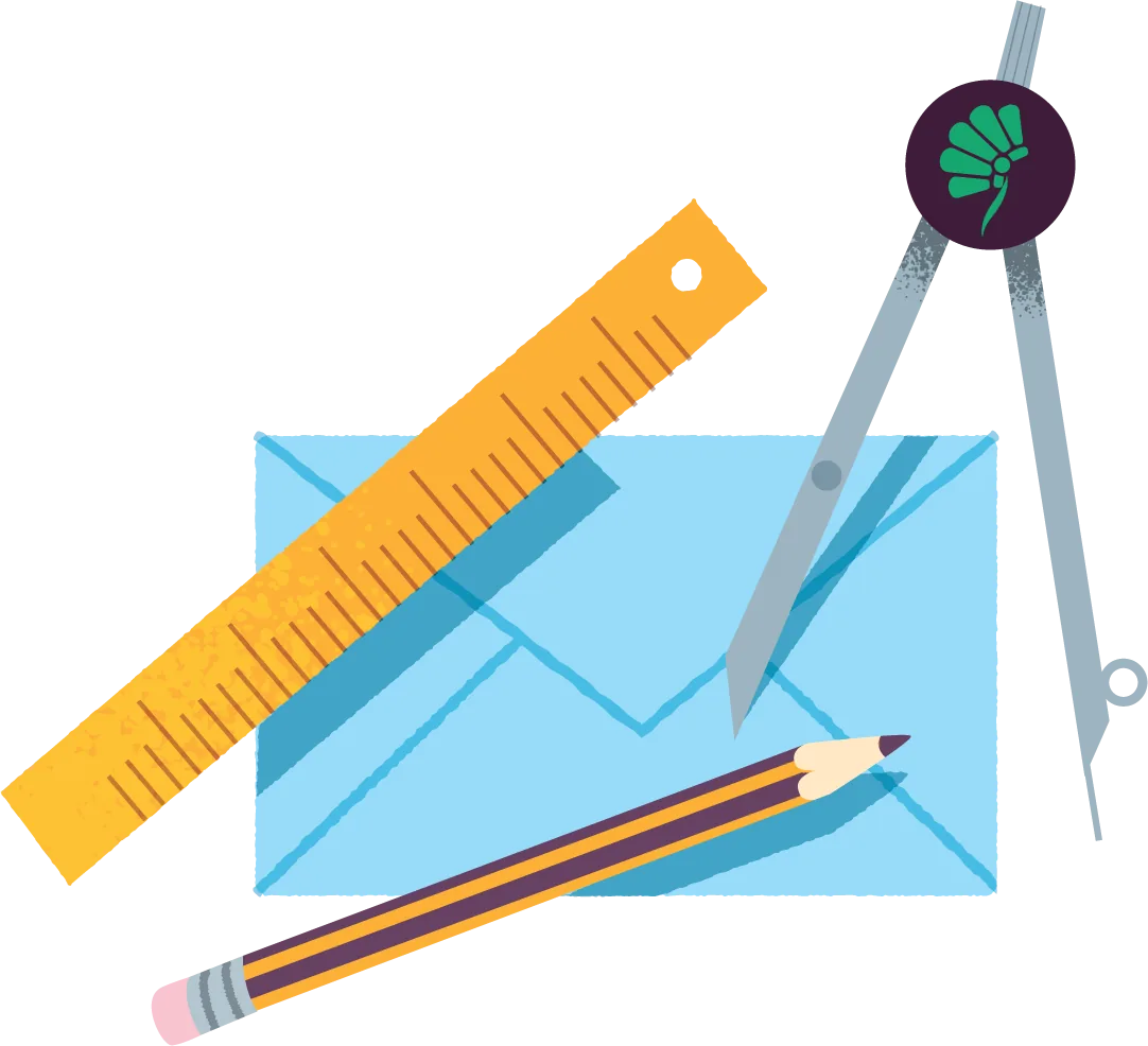 Banner and social visual assets illustration