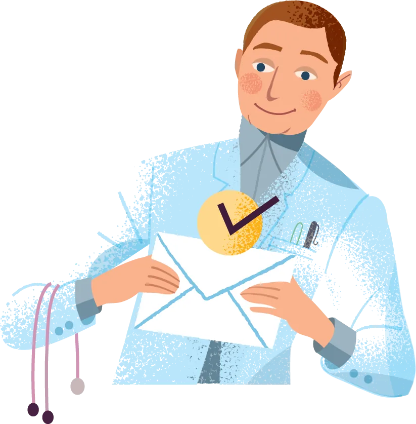 Email authoring illustration