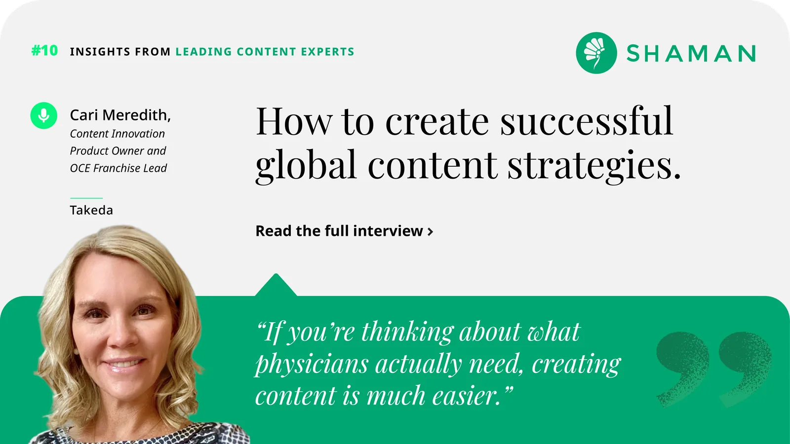 Shaman Series — Mastering Content Excellence