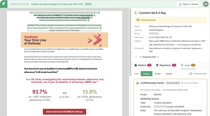 MLR X-Ray analysis — coming soon